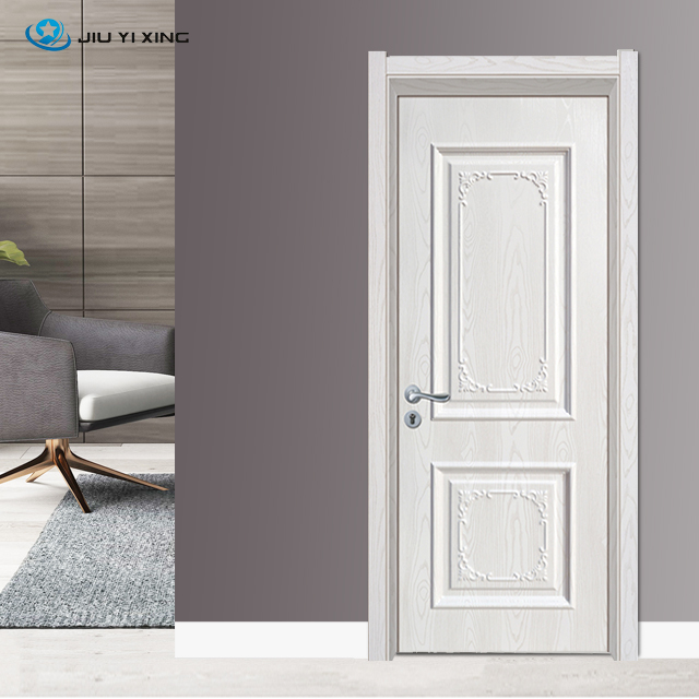 Easy Clean Cabinet Door Pvc Film 2 Panel Door Wpc Door Skin WPC DOOR / PVC DOOR / POLYMER DOOR