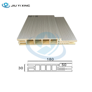 Jiuyixing Халуун борлуулалттай PVC WPC Хаалганы G Type180MM Хаалганы хүрээ ашиглан хаалганы хүрээ