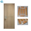 Jiuyixing personaliz&oacute; todos los tama&ntilde;os, mercado moderno de Medio Oriente, gran oferta, precio bajo, puerta ensamblada de WPC para interiores con marco de puerta
